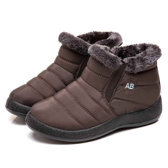 Waterproof boots warm XL snow boots Mostore.com