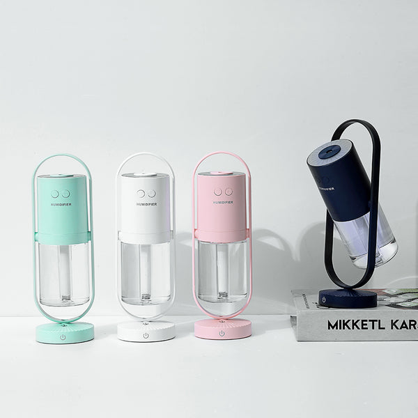 Magic Negative Air Ion Humidifier  Ultrasonic Essential Oil Diffuser Cool Mist Air Purifier 7 Color Lights Mostore.com