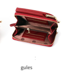 Fashion Lychee Pattern Solid Color Diagonal Shoulder Bag Mostore.com