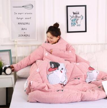 Winter Lazy Quilt with Sleeves Mostore.com