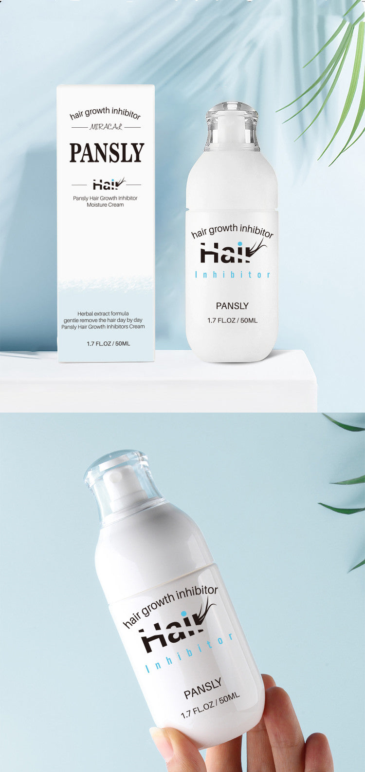 Two-in-one Hair Removal Cream For Face And Body Mostore.com