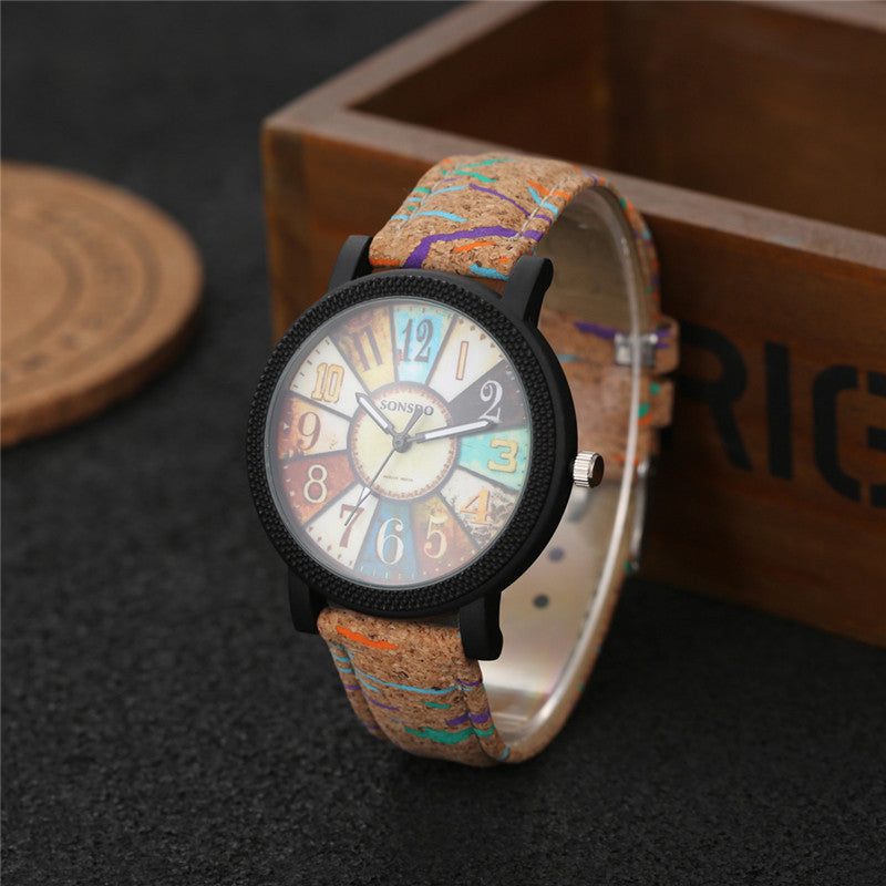 Casual Vintage Leather Women Quartz Wrist Watch Gift Clock Mostore.com