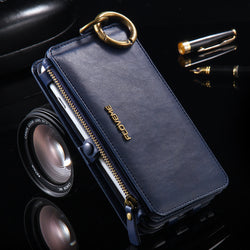 Luxury PU Leather Case For 8 Plus X XR XS Max 11 Flip Stand Wallet Cases For  8 7 Plus 6s SE Pouch Capinhas Mostore.com