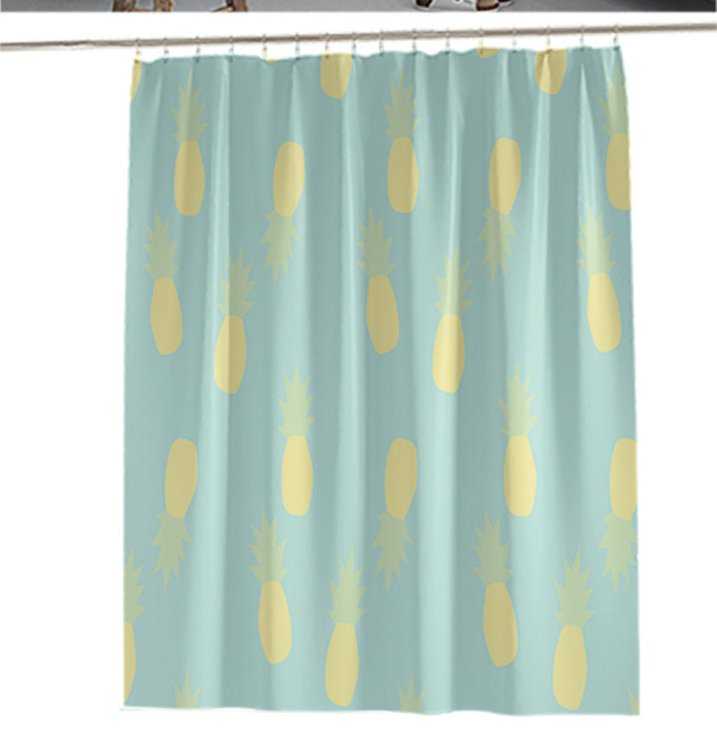 Cartoon Fruit Series Shower Curtain Set CJ