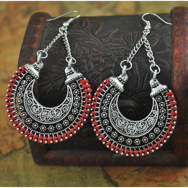Bohemian vintage earrings Mostore.com