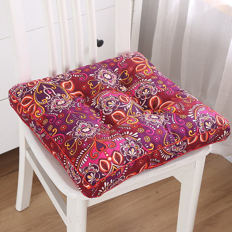 Pearl Cotton Printed Three-dimensional Tatami Cushion Mostore.com