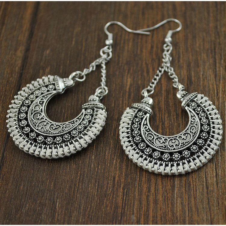 Bohemian vintage earrings Mostore.com