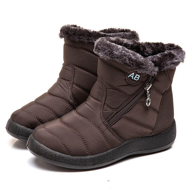 Waterproof boots warm XL snow boots Mostore.com