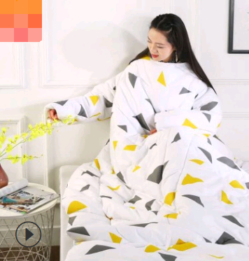 Winter Lazy Quilt with Sleeves Mostore.com