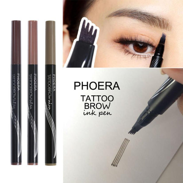 New Long Lasting Ultra-Fine Four-Comb Eyebrow Pencil Mostore.com