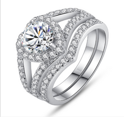 Heart-shaped Diamond Ring Mostore.com