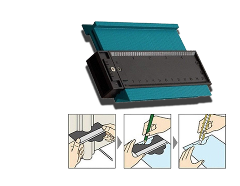 Radial Ruler Contour Gauge Taker Profile Gauge American Varieties