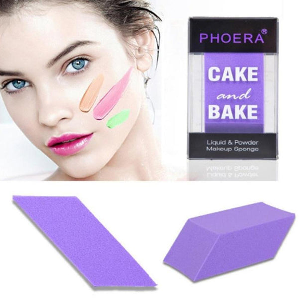Quadrilateral shape makeup puff Mostore.com