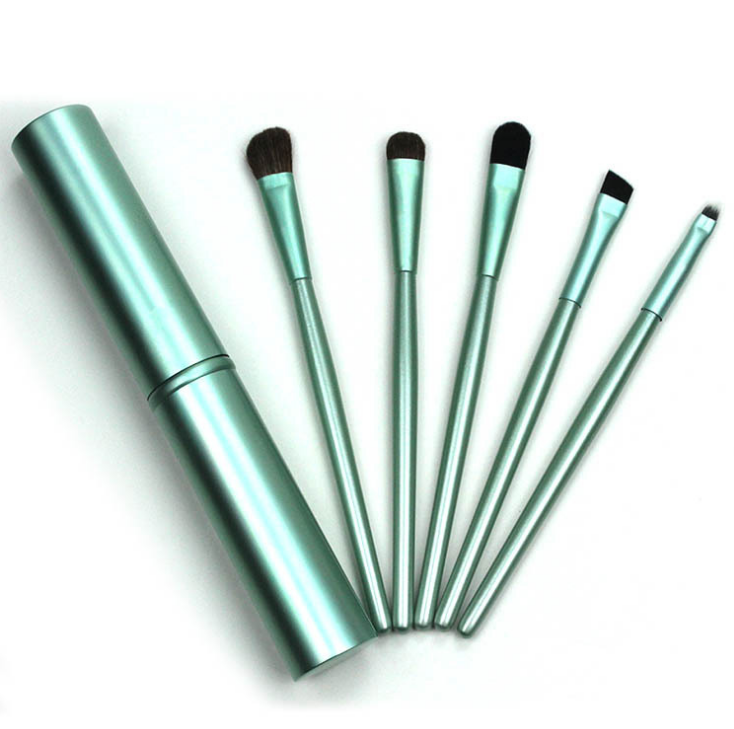5pcs Travel Portable Mini Eye Makeup Brushes Mostore.com