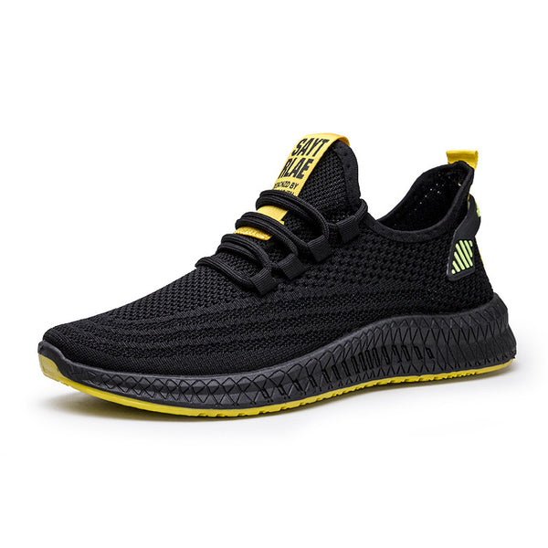 Men's shoes flying woven sneakers casual shoes Mostore.com