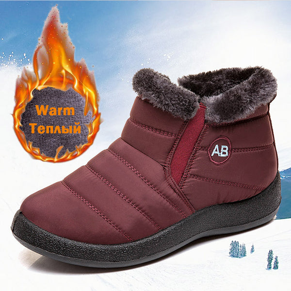 Waterproof boots warm XL snow boots Mostore.com