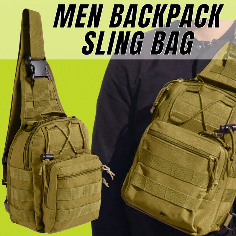 Tactical Chest Bag Backpack Military Sling Shoulder Fanny Pack Cross Body Pouch Mostore.com