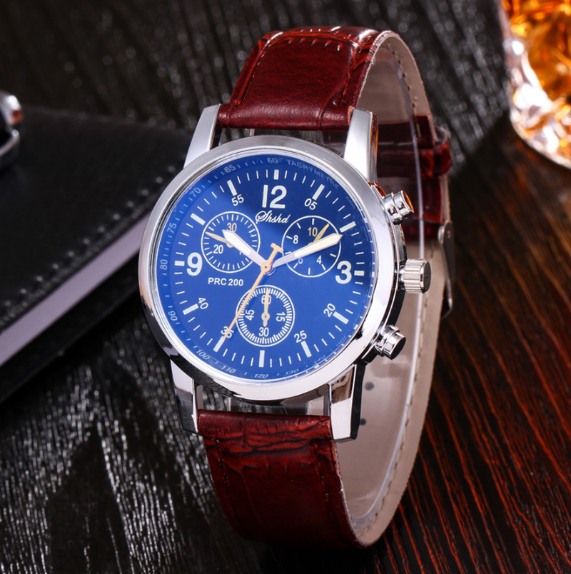 Men's Belt Watch Student Sports Casual Fashion Quartz Watch Mostore.com