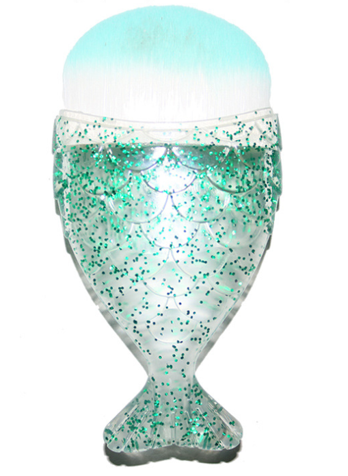 Mermaid Shaped Makeup Brushes Mostore.com