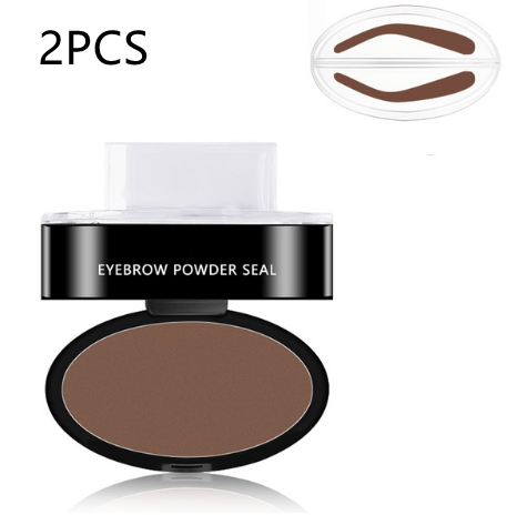 Eyebrow Powder Stamp Tint Stencil Kit Cosmetics Professional Makeup Waterproof Eye Brow Stamp Lift Eyebrow Enhancers Stencil Kit Click in Shop