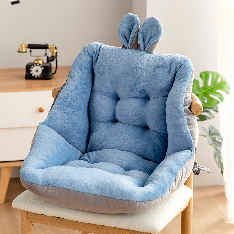Sedentary Backrest Integrated Chair Cushion Seat Cushion Mostore.com