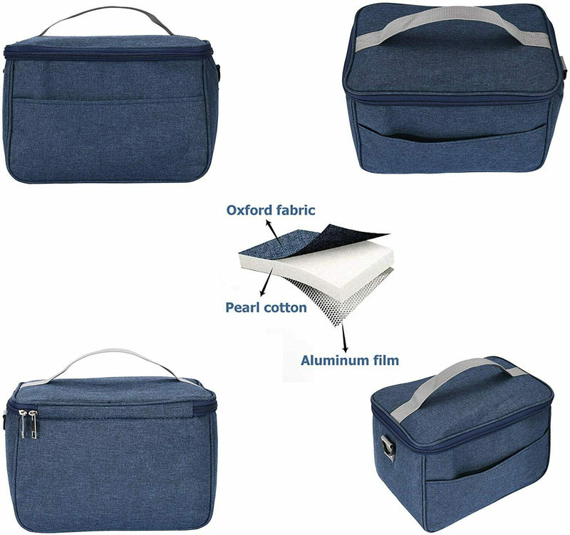 Lunch Bag Insulated Lunch Tote Bag Meal Prep Bento Box Cooler Bag for Men Women Mostore.com