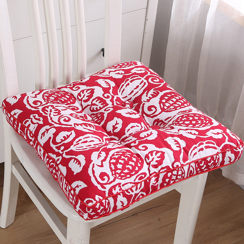 Pearl Cotton Printed Three-dimensional Tatami Cushion Mostore.com