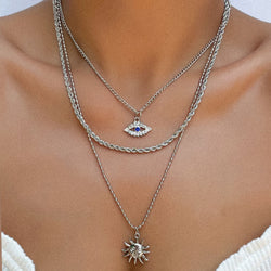 Jewelry Creative Personality Punk Devil's Eye Necklace Mostore.com