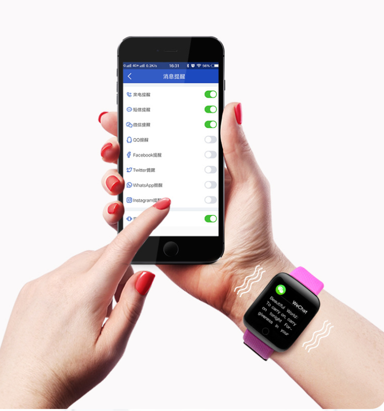 Blood Pressure Monitoring Sports Bracelet Mostore.com