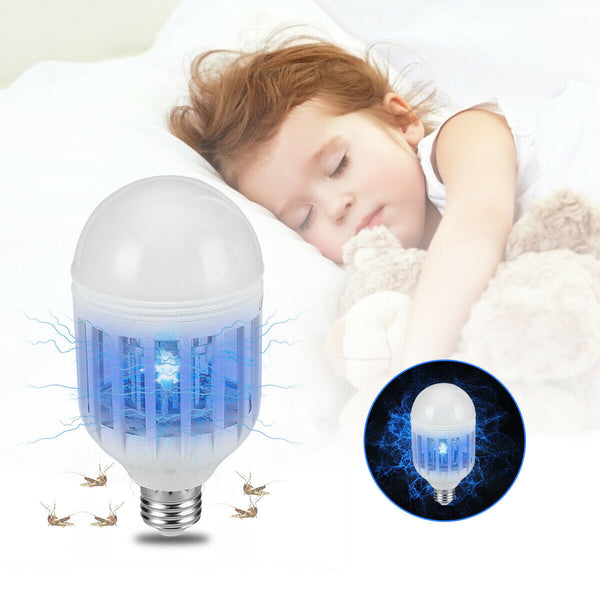 Bug Zapper Light Bulb Mosquito Lamp Fly Trap Killer Indoor Outdoor Insect E26 E27 American Varieties