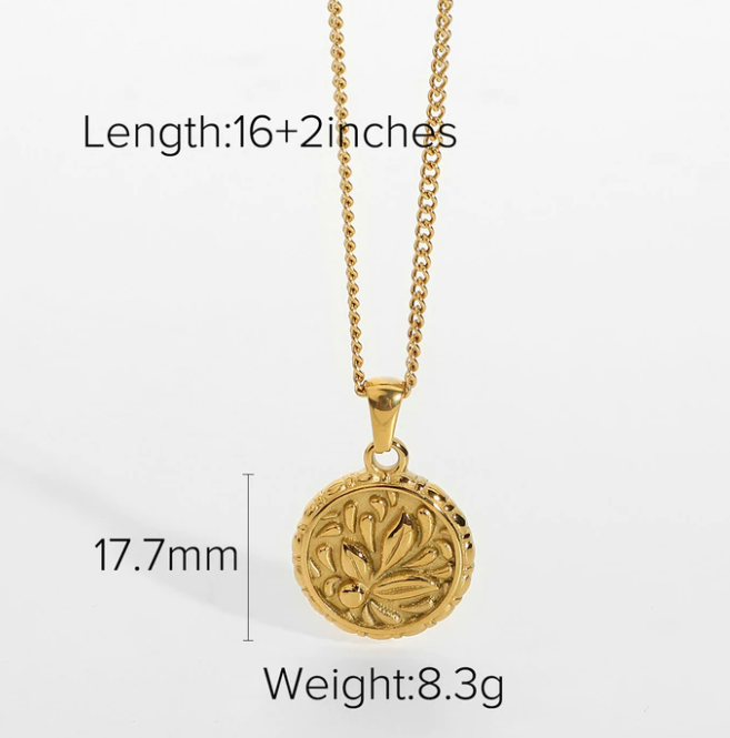 Gold Plated Devil's  Crystal Necklace Mostore.com