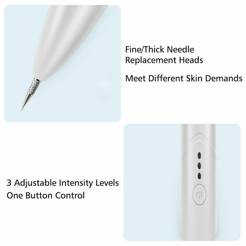 Ion Laser Freckle Skin Mole Dark Spot Remover Face Wart Tag Tattoo Removal Pen Mostore.com