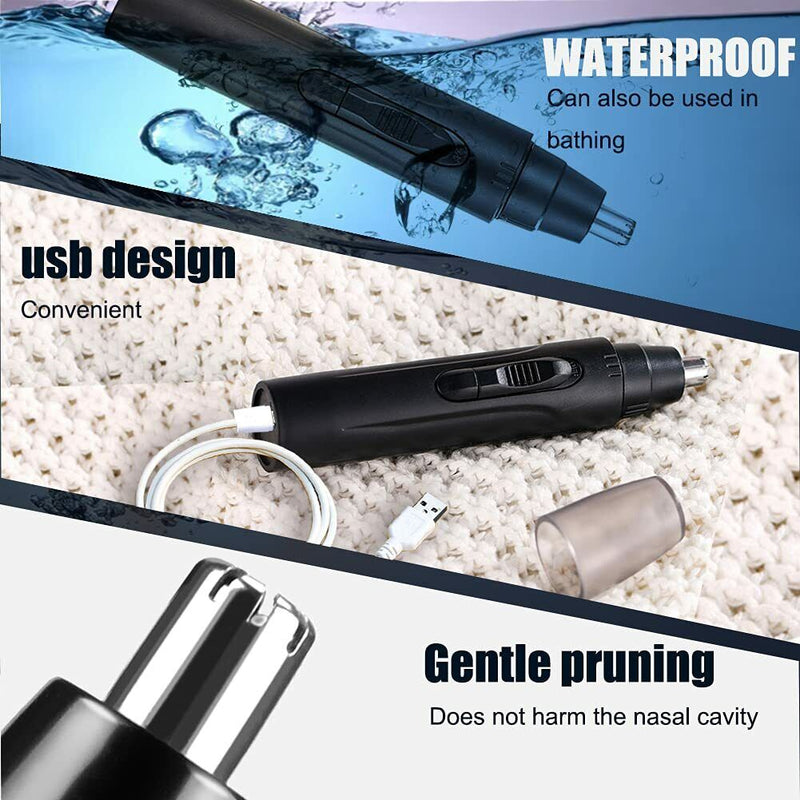Electric Nose Ear Hair Trimmer Eyebrow Shaver Nose Hair Clipper Groomer For MEN Mostore.com