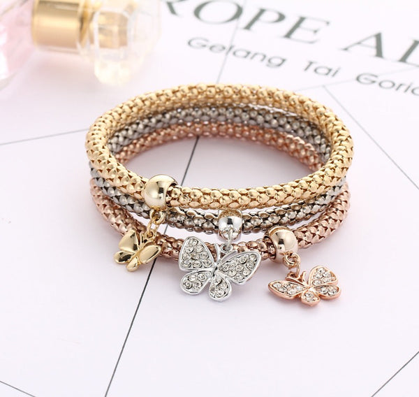 Alloy Tricolor Set Stretch Popcorn Corn Chain Mostore.com