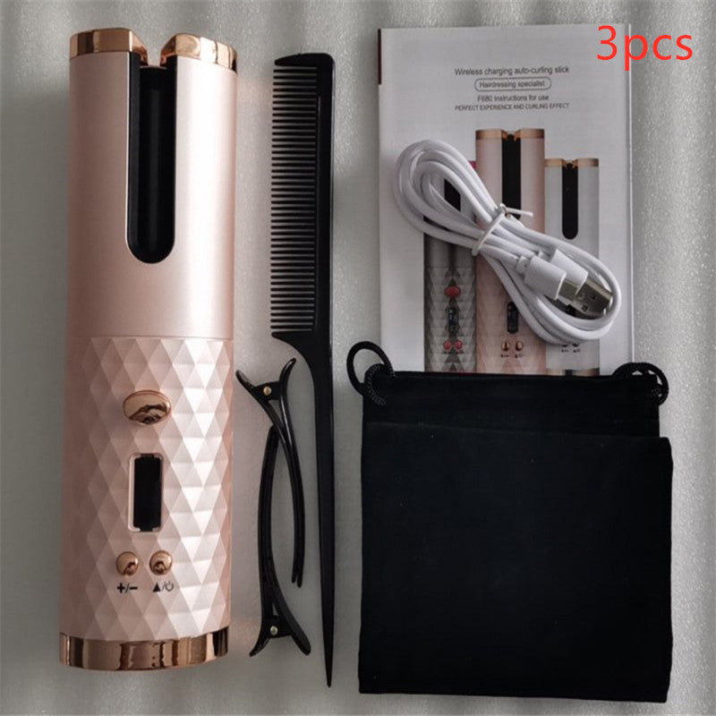 Multifunctional Automatic Wireless Curling Iron Mostore.com