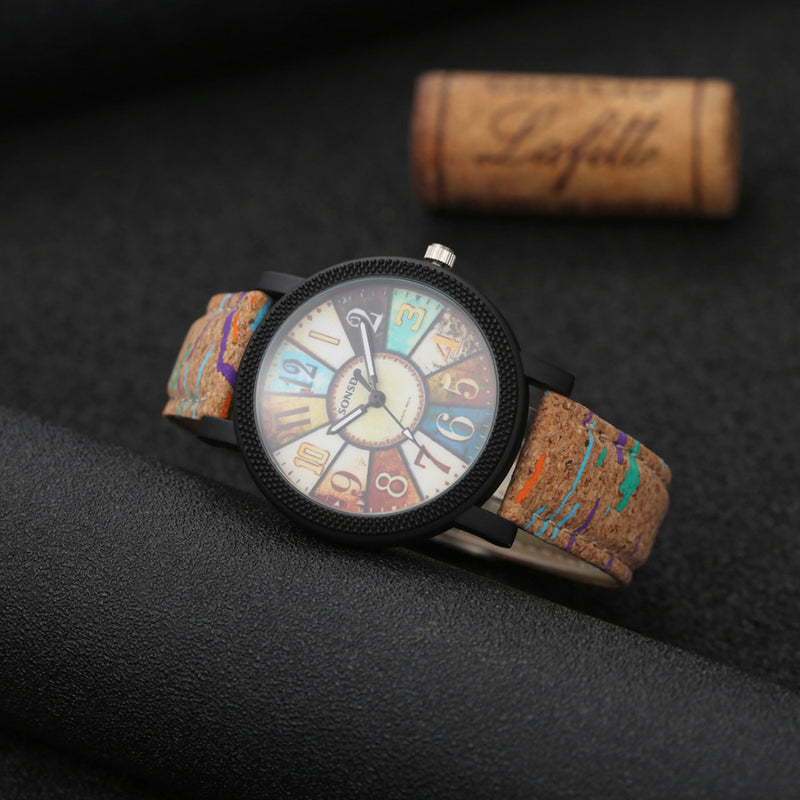 Casual Vintage Leather Women Quartz Wrist Watch Gift Clock Mostore.com