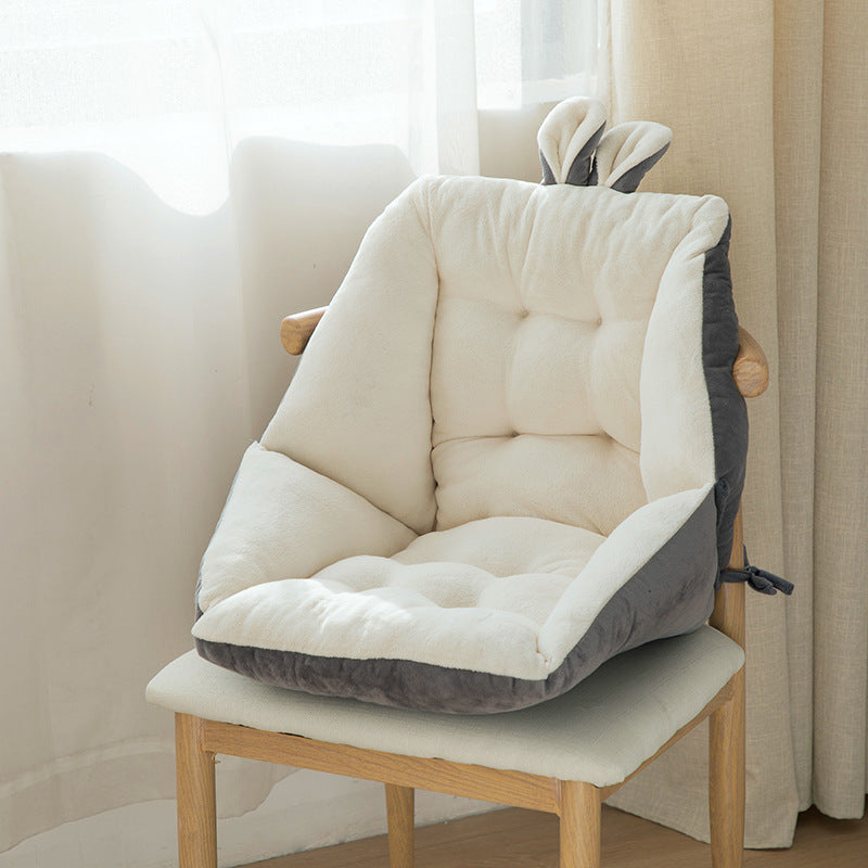 Sedentary Backrest Integrated Chair Cushion Seat Cushion Mostore.com