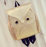 Japanese and Korean trends, women's Owl backpack, leisure travel bag, fashion personality cartoon Backpack Mostore.com