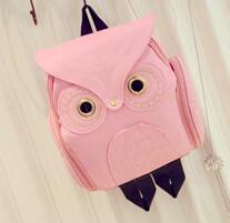 Japanese and Korean trends, women's Owl backpack, leisure travel bag, fashion personality cartoon Backpack Mostore.com