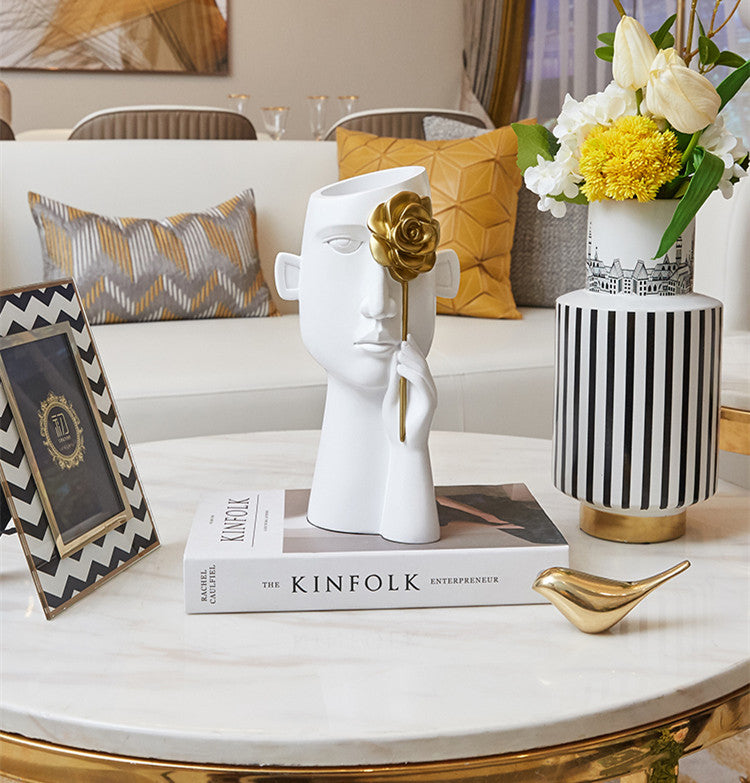 Creative Art Vase Decoration Living Room Mostore.com