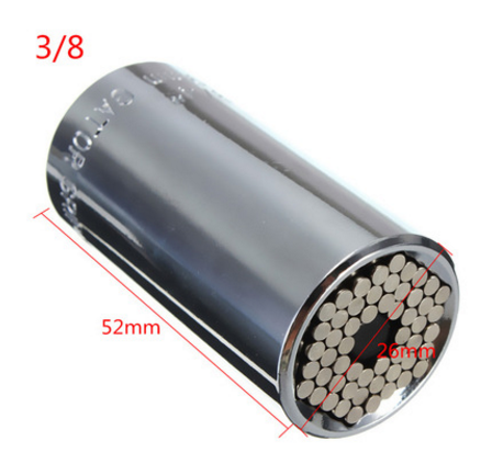 Universal Wrench Ratchet Universal Socket 7-19mm Power Drill Adapter Wrench Combination universal key American Varieties