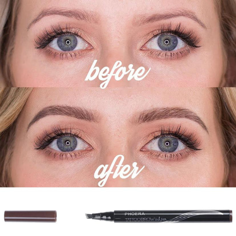 New Long Lasting Ultra-Fine Four-Comb Eyebrow Pencil Mostore.com