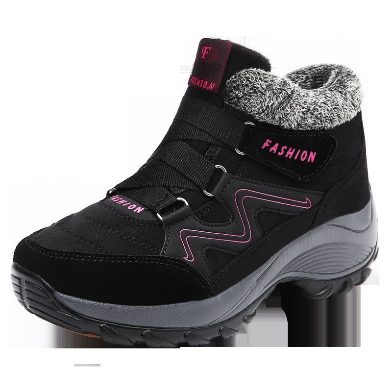 Hiking Shoes For Women Real Leather Non-Slip Outdoor Hiking Boots Trekking Shoes Waterproof Sport Sneakers Camping Sport Shoes Mostore.com