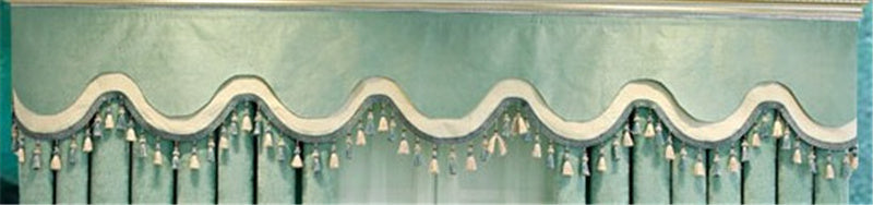 Bedroom Full Blackout Curtains Green New CJ