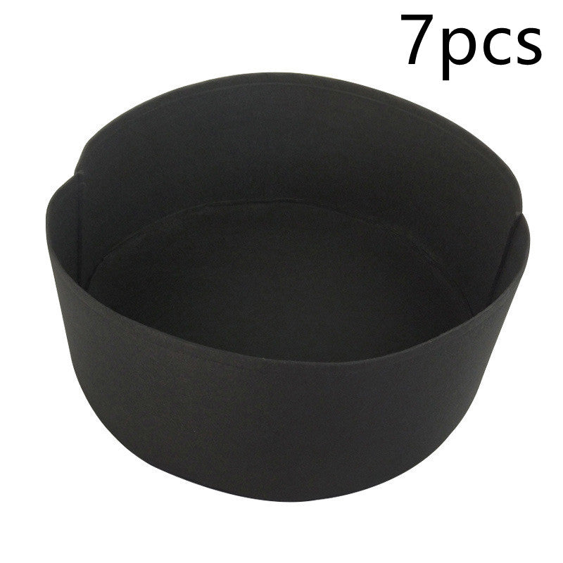 Garden Raised Bed Round Planting Container Grow Bags Fabric Planter Pot For Plants Nursery Pot Mostore.com