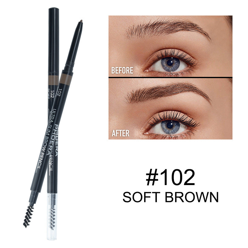 PHOERA New 5 Color Thin Eyebrow Pencil Mostore.com