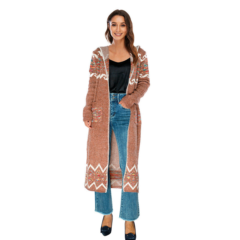 Sweater Large Coat Cardigan Sweater American Varieties