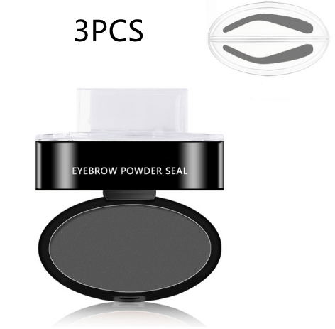 Eyebrow Powder Stamp Tint Stencil Kit Cosmetics Professional Makeup Waterproof Eye Brow Stamp Lift Eyebrow Enhancers Stencil Kit Click in Shop