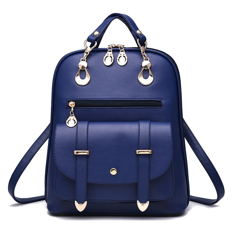 Female bag fashion PU leather dual-use backpack Mostore.com