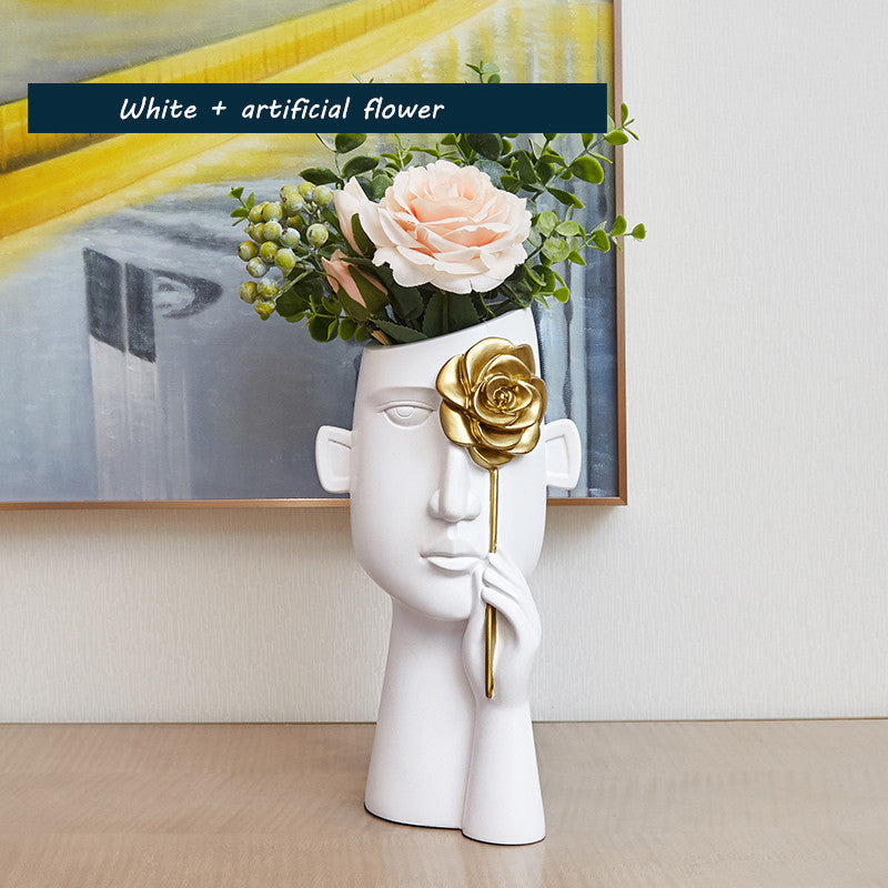 Creative Art Vase Decoration Living Room Mostore.com